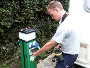 Caravan Park Electricians Barnstaple